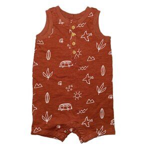 Baby Little Co. by Lauren Conrad Organic Henley Tank Romper, 9 months